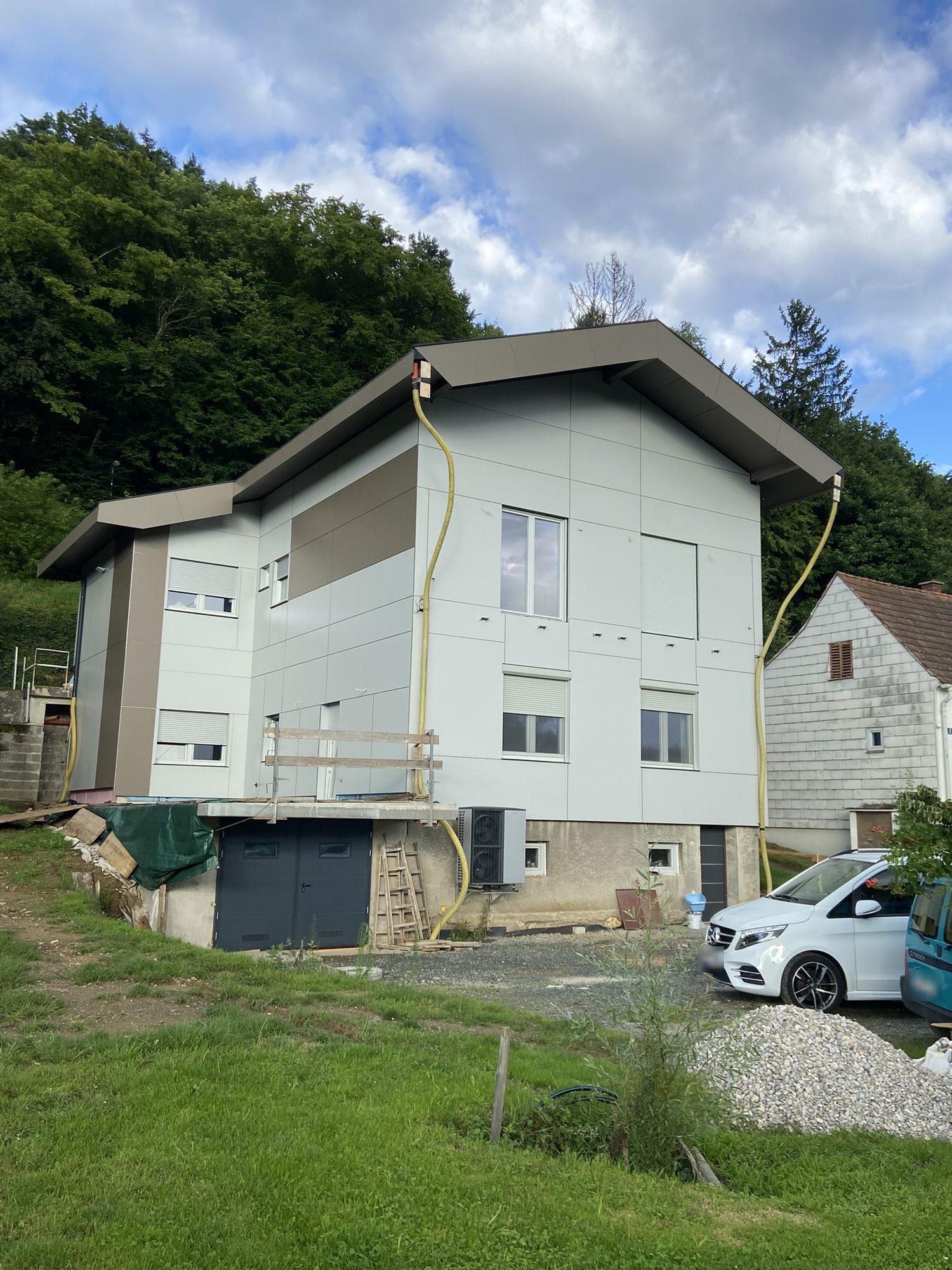 Semmelweiß: Aufstockung mit NOVIBRIXX, fertige Fassade